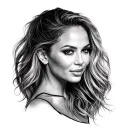 Nicole Aniston tattoo design idea