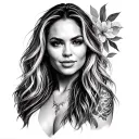 Nicole Aniston tattoo design idea