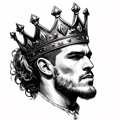 CJ with a crown tattoo design idea