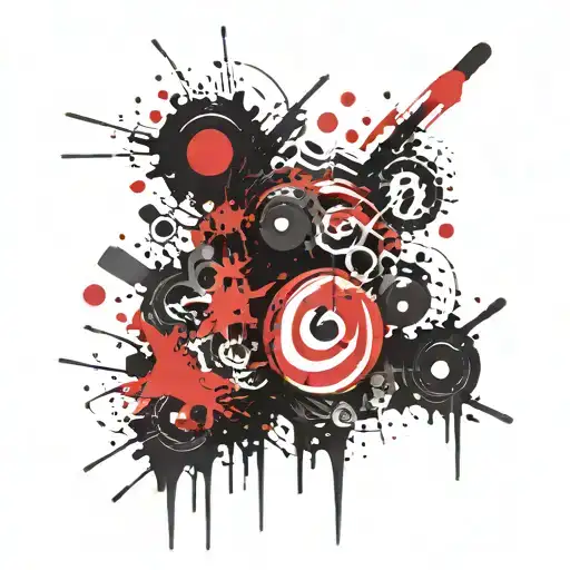 laugh now cry later money   tattoo design idea