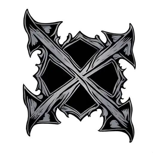 Nordic Cross tattoo design idea