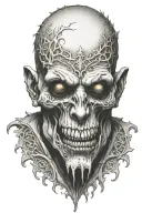 zombie tattoo design idea