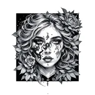 Do not go gentle into that good night tattoo design idea