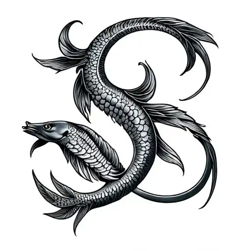 Pisces, Aries, Sagittarius, Libra, Gemini symbol tattoo design idea