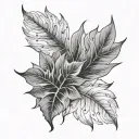 the name Autumn tattoo design idea