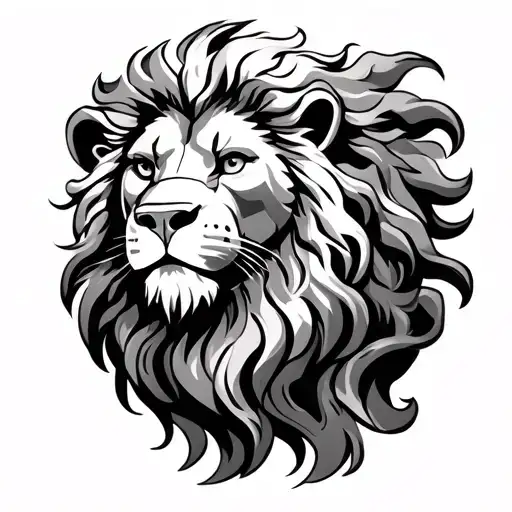 lion, greek mythology, car engine tattoo design idea
