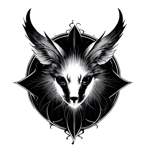 The tattoo must be a pattern size for a half-manche on the forearm. In this half-manche: a traced line tattoo design idea