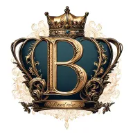 letter B and a crown made tattoo design idea