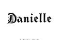 “Danielle” “Danielle” tattoo design idea