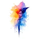 harry potter tattoo design idea