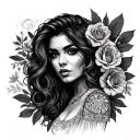 Mama Tried tattoo design idea