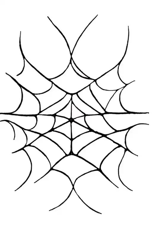 Filler Spider Webs tattoo design idea
