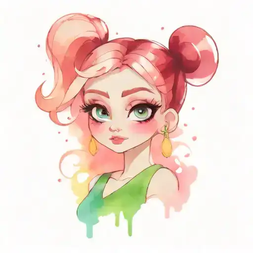 the powerpuff girls  tattoo design idea