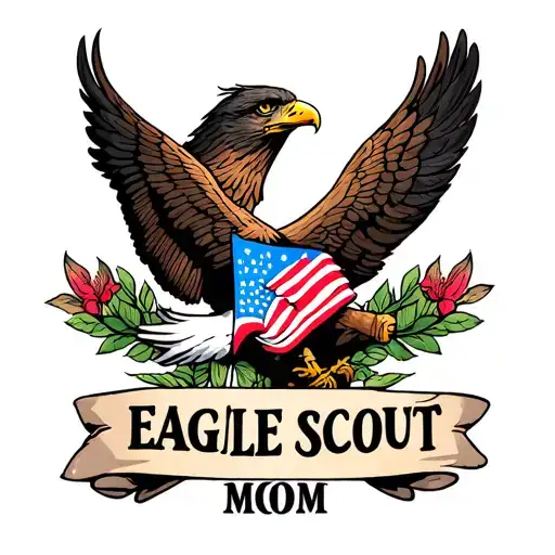 Eagle Scout mom tattoo tattoo design idea