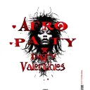 "Afro party" Afro party Valentines day poster featuring tattoo design idea