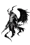 game devil my cry dante fallen angels tattoo design idea