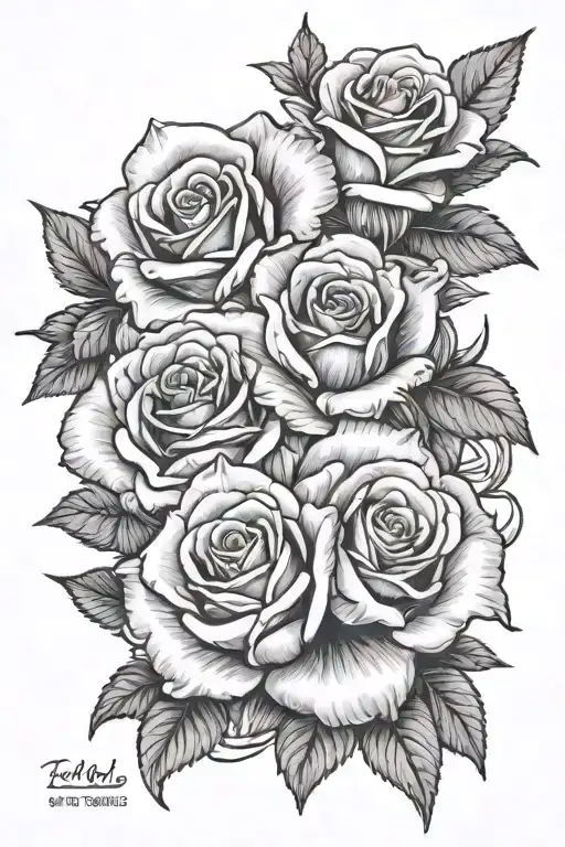 memorial piece for my parents 1/1/1951 - 12/13/2020 dad. 10/27/1946 - 5/11/2024 mom tattoo design idea