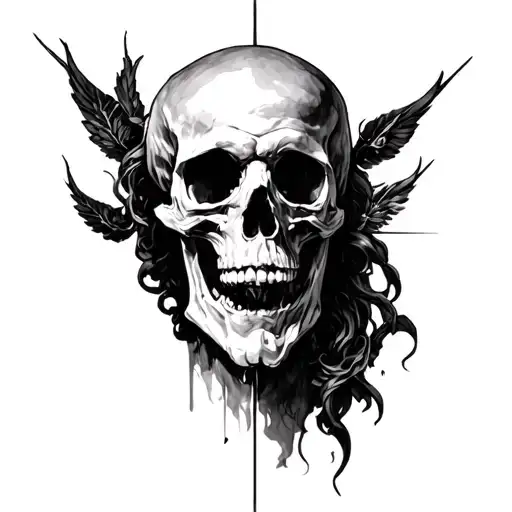 The death of Abraham tattoo design idea