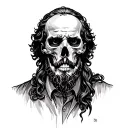 The death of Abraham tattoo design idea