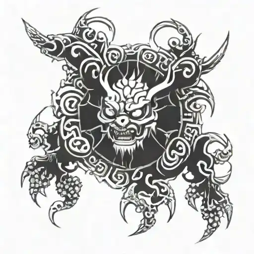 Kakuzu tattoo design idea