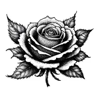 morse code rose tattoo tattoo design idea
