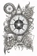 witchcraft themed tattoo tattoo design idea