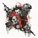 Electrician tattoo design idea