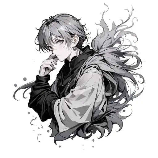 Anime Sleeves tattoo design idea