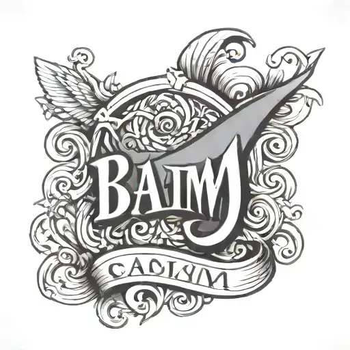 Think of Southern California. Chicano, mexican. The abbreviation "BAM". By any means. Wrist tattoo tattoo design idea