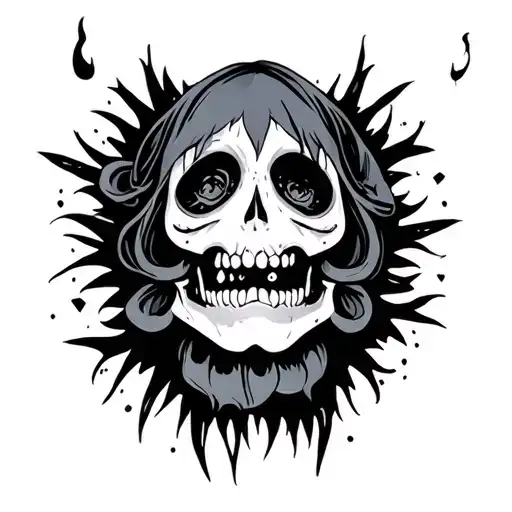 emo tattoo design idea