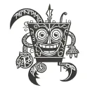 SpongeBob tattoo design idea