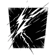 LIGHTNING BOLT tattoo design idea