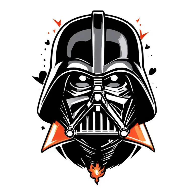 Darth Vader sake tattoo design idea