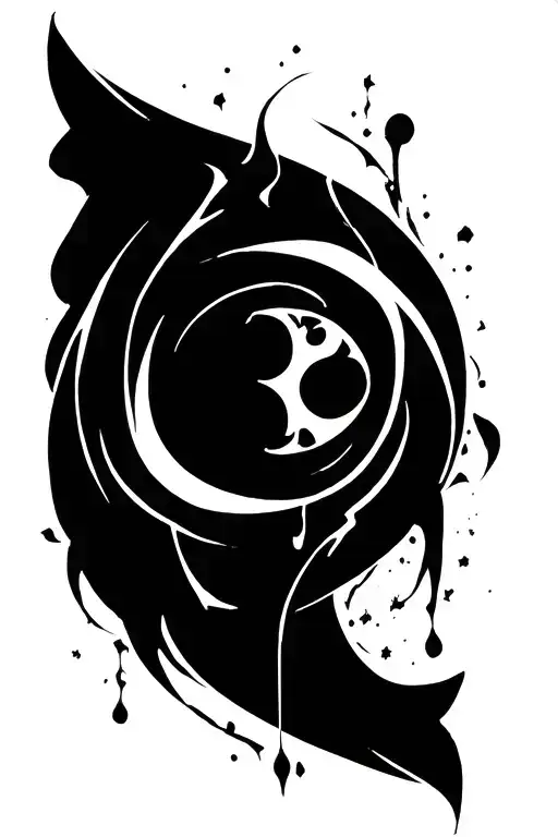 Boredom Symbol tattoo design idea
