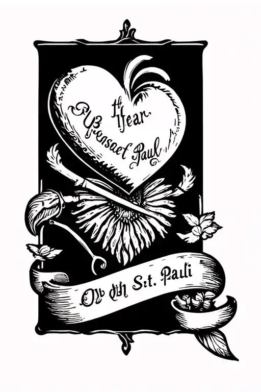 Organspende Tattoo Herz von St. Pauli coelho tattoo design idea