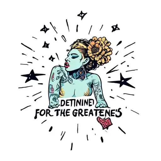 destined for greatness tattoo design idea