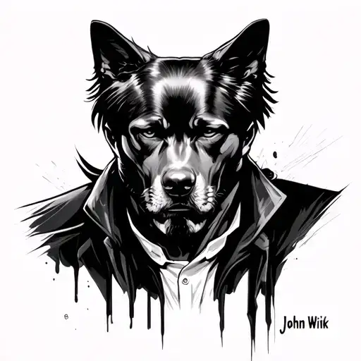 John Wick tattoo design idea