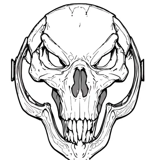 "Dinosaur skull" motorcycle helmet tattoo design idea
