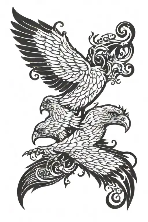 Rebellion relic tattoo inspired by fourth wing book series tattoo design idea