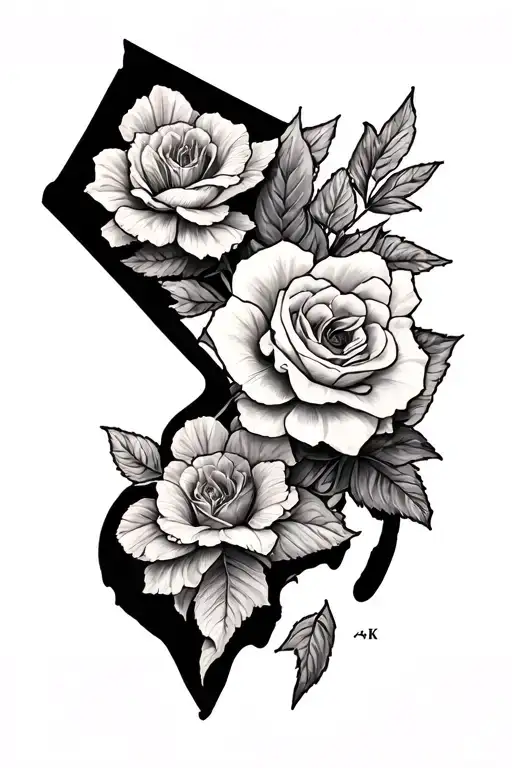 New Jersey tattoo design idea