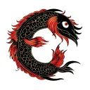 Pisces, Aries,Taurus zodiac symbol tattoo design idea