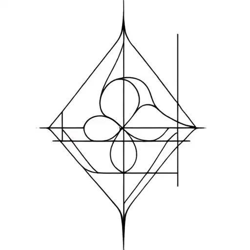 Geometric shapes symbolizing the Renaissance tattoo design idea